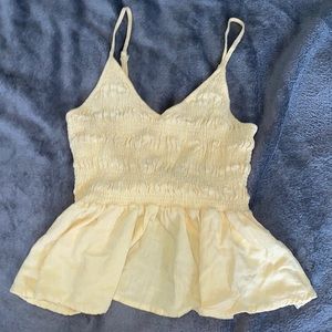 Women’s Tank Pastel yellow